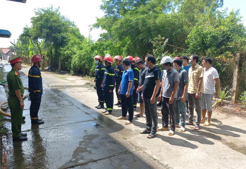               Chợ Mới Thực Tập Phương Án Phòng Cháy Chữa Cháy Và Cứu Nạn Cứu Hộ
